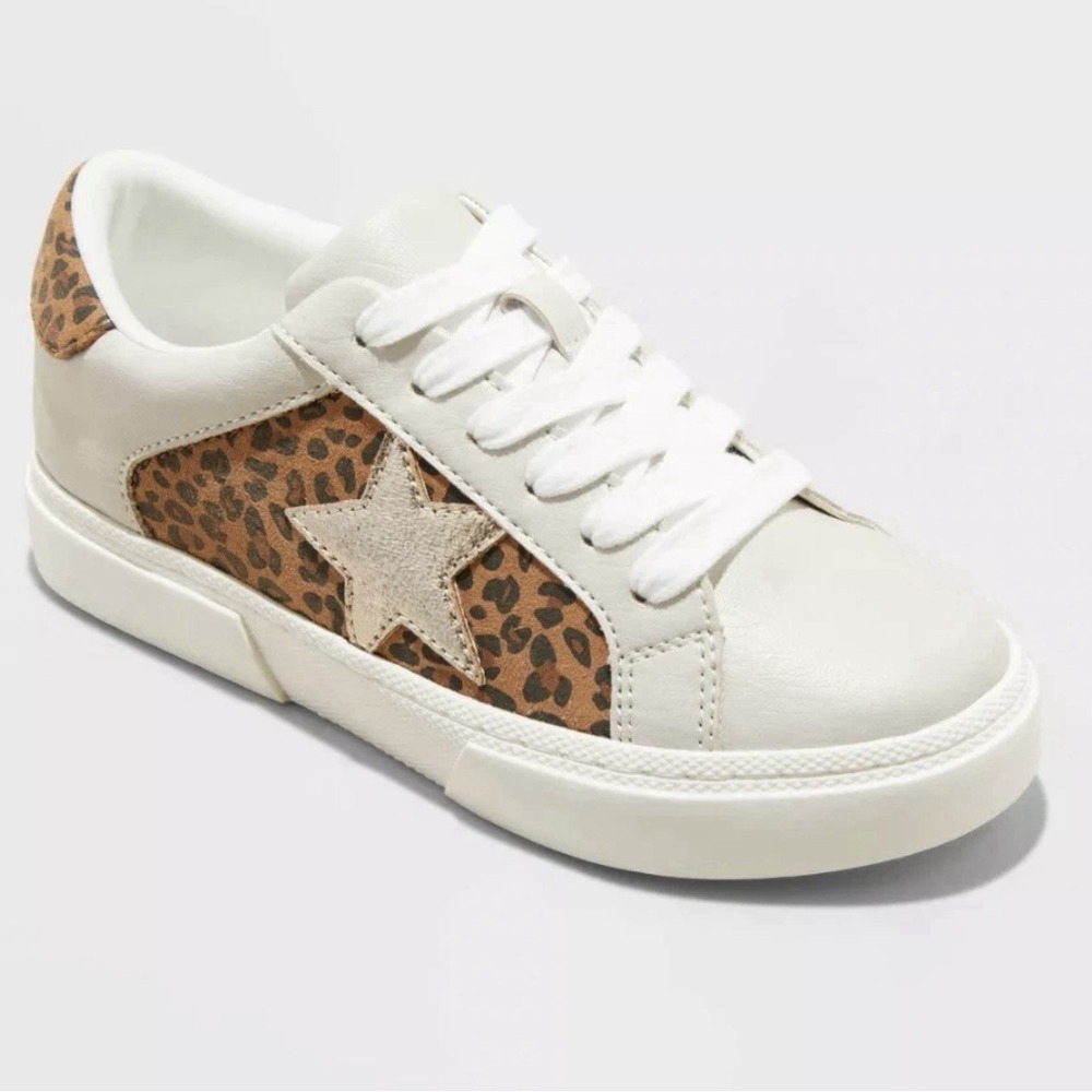 Kaitlyn Leopard Court Sneaker Size 4 Art Class Big Kids Sneakers